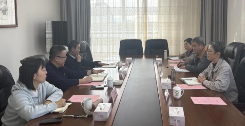 浙江交投物流集團(tuán)有限公司到省物產(chǎn)集團(tuán)開(kāi)展調(diào)研座談